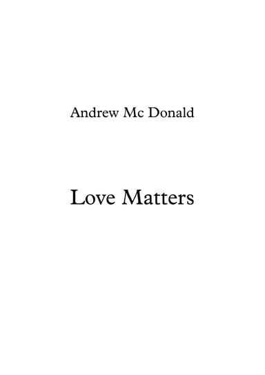 Love Matters