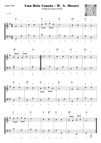 Uma Bela Canção - W. A. Mozart