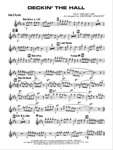 Deckin' the Hall: 2nd Flute