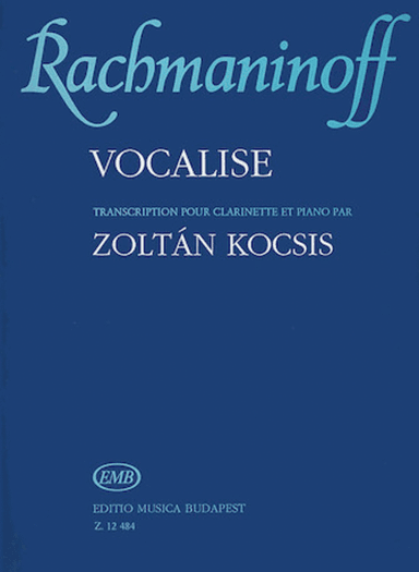Vocalise Op. 34, No. 14