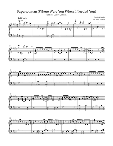 Superwoman (where Were You When I Needed You)