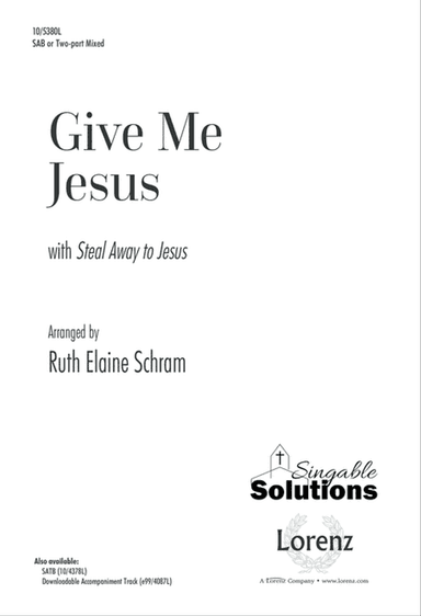 Give Me Jesus