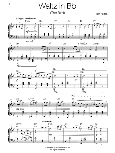 Waltz in Bb (The Bird)