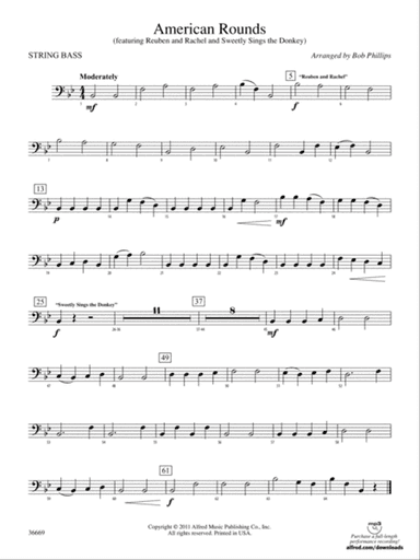 American Rounds: (wp) String Bass