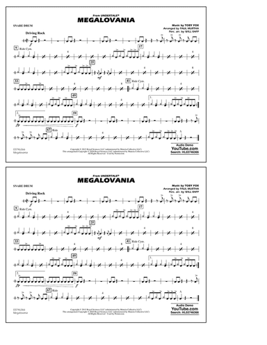 Megalovania (from Undertale) (arr. Paul Murtha) - Snare Drum
