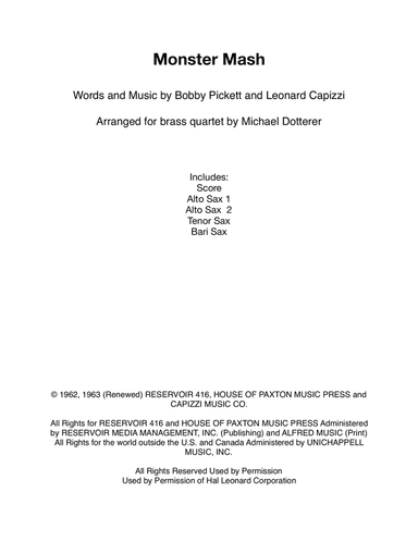 Monster Mash
