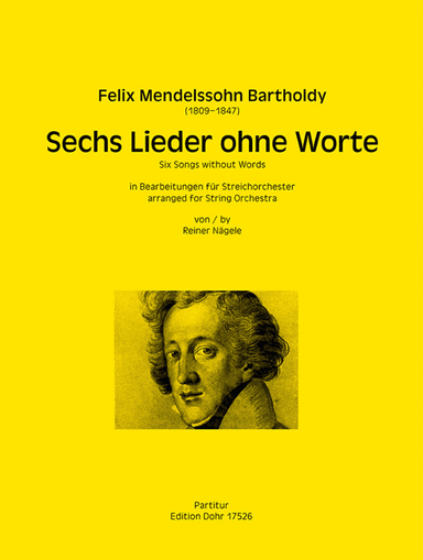 Sechs Lieder ohne Worte (für Streichorchester)