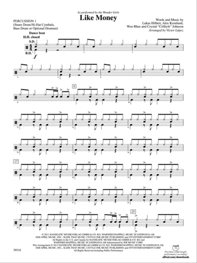 Like Money: 1st Percussion