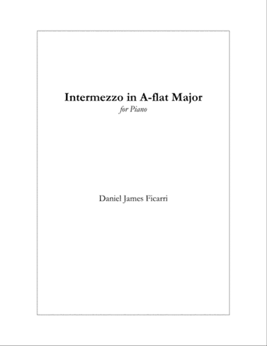 Intermezzo in A-flat Major