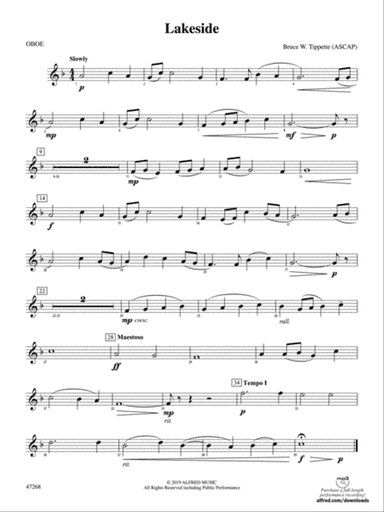 Lakeside: Oboe