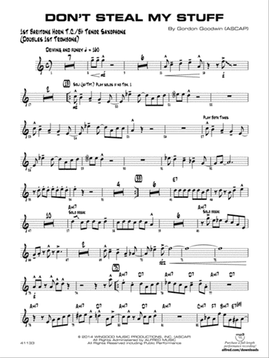 Don't Steal My Stuff: Baritone T.C.