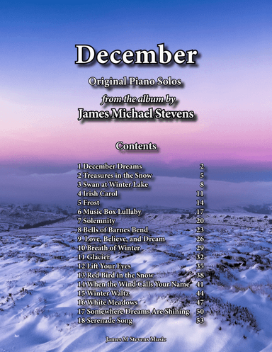 December Piano Book