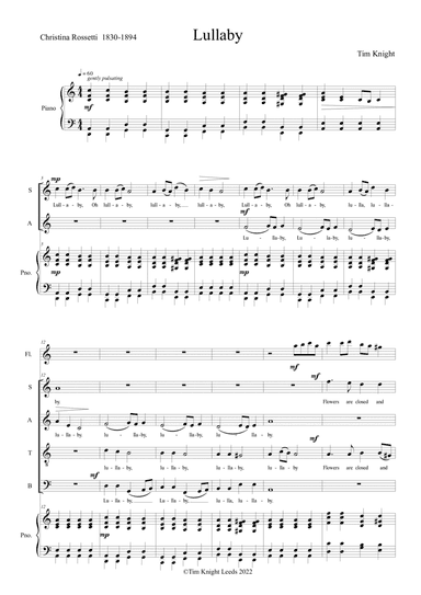 Lullaby (SATB Version)
