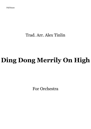Ding Dong Merrily On High