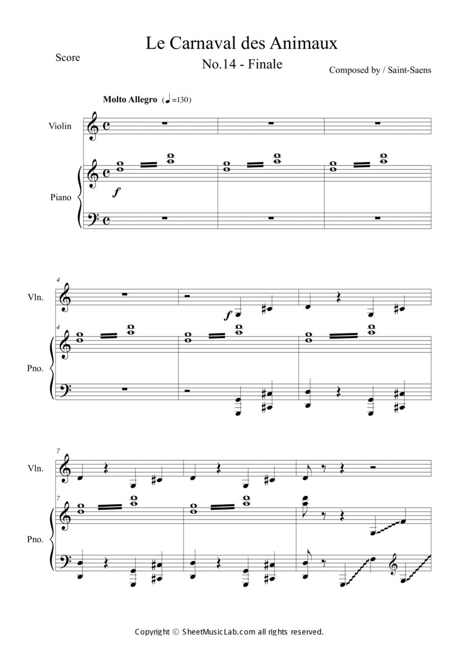 Le Carnaval des Animaux_No.14 Finale