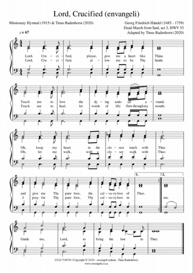 Lord, Crucified (envangeli)