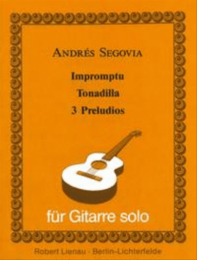 Impromptu, Tonadilla, 3 Preludios