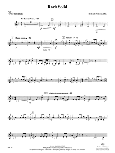 Rock Solid: Part 4 - F Instruments