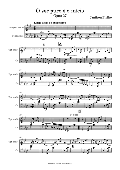 O Ser Puro é o Início, Opus 27