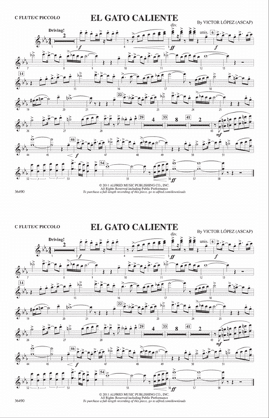 El Gato Caliente: Flute