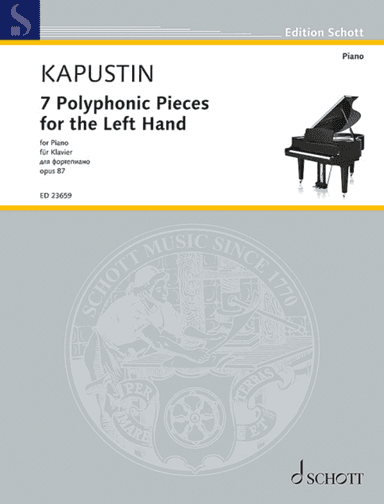 7 Polyphonic Pieces for the Left Hand