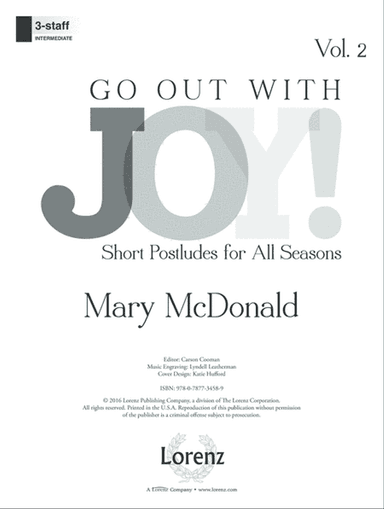 Go Out with Joy!, Vol. 2 (Digital Delivery)