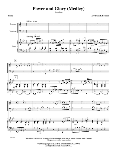 Power And Glory Medley