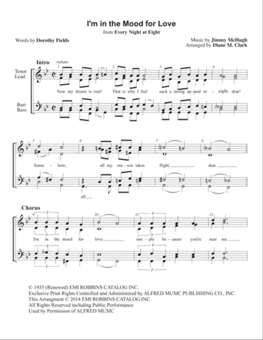 I'm In The Mood For Love