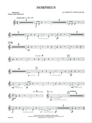 Morpheus: (wp) B-flat Tuba T.C.
