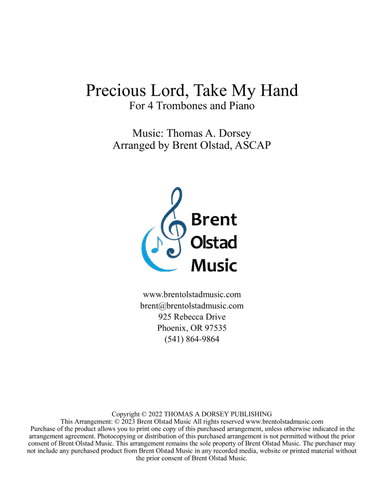 Take My Hand, Precious Lord