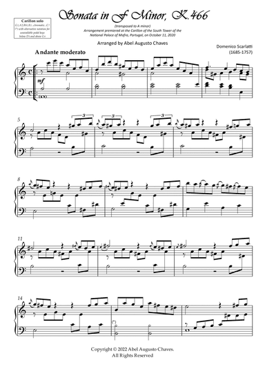 Sonata in F Minor, K.466