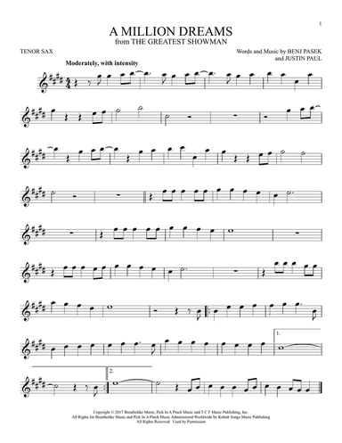 A Million Dreams (from The Greatest Showman)