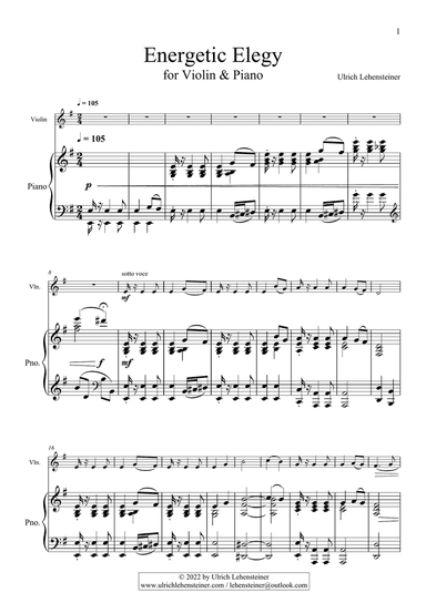 Energetic Elegy