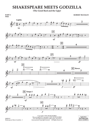 Shakespeare Meets Godzilla (The Good Bard and the Ugly) - Pt.1 - Flute