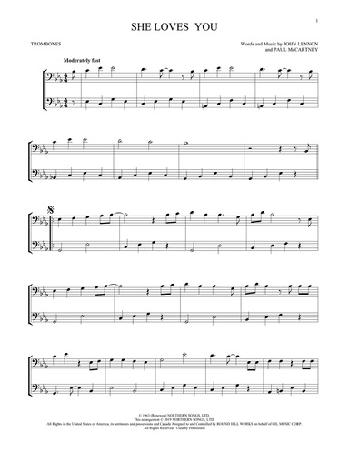 She Loves You (arr. Mark Phillips)