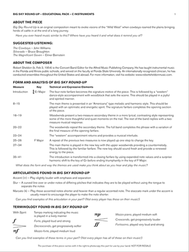 Big Sky Round-Up: C Educational Pack