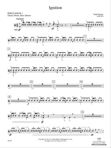 Ignition: 1st Percussion