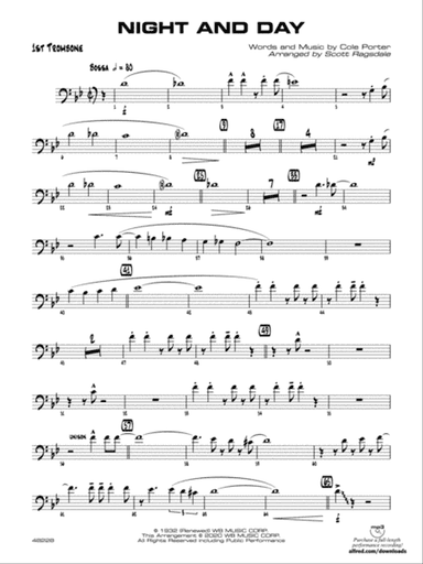 Night and Day: 1st Trombone