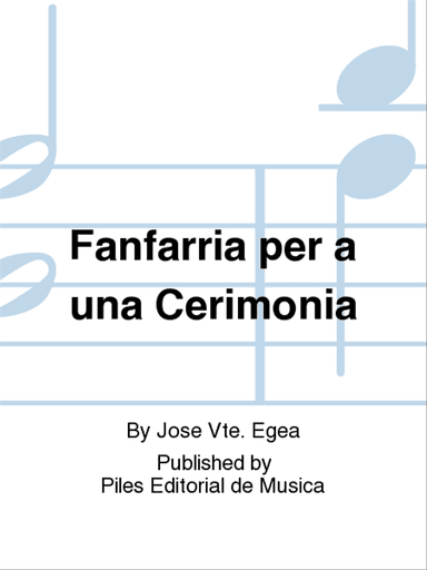 Fanfarria per a una Cerimonia