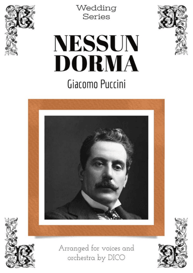 NESSUN DORMA - for voices & orchestra