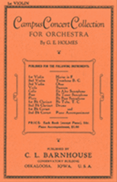 Campus Concert Collection for Orchestra