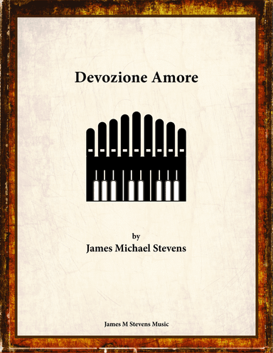 Devozione Amore - Organ Solo