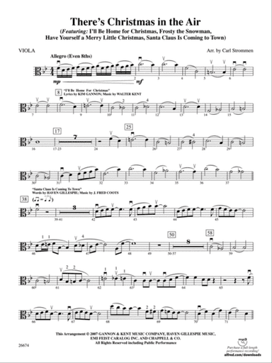 There's Christmas in the Air: Viola