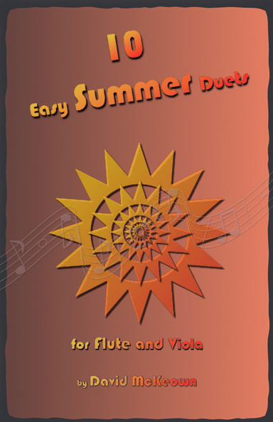 10 Easy Summer Duets for Flute and Viola