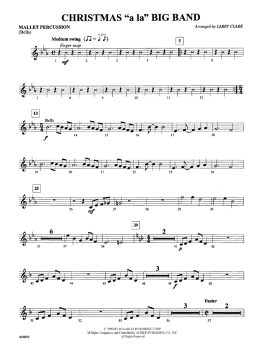 Christmas a la Big Band: Mallets
