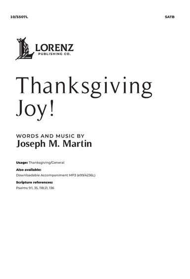 Thanksgiving Joy!
