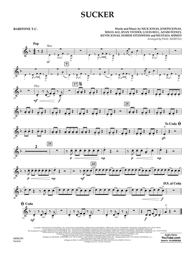 Sucker (arr. Paul Murtha) - Baritone T.C.
