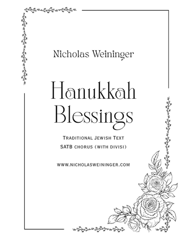 Hanukkah Blessings