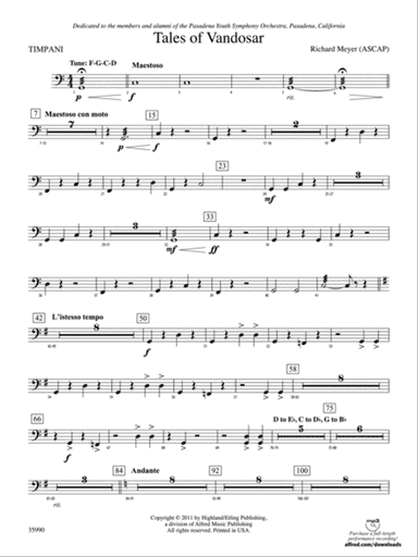 Tales of Vandosar: Timpani