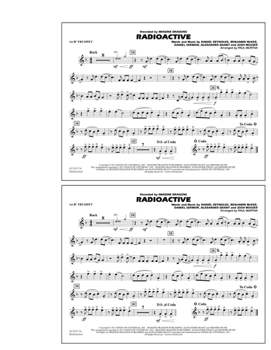 Radioactive - 1st Bb Trumpet